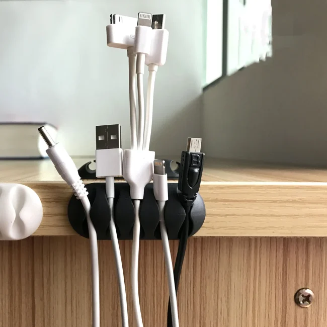 Multipurpose Desk Cable Organizer – Keep Your Workspace Neat & Tangle-Free
