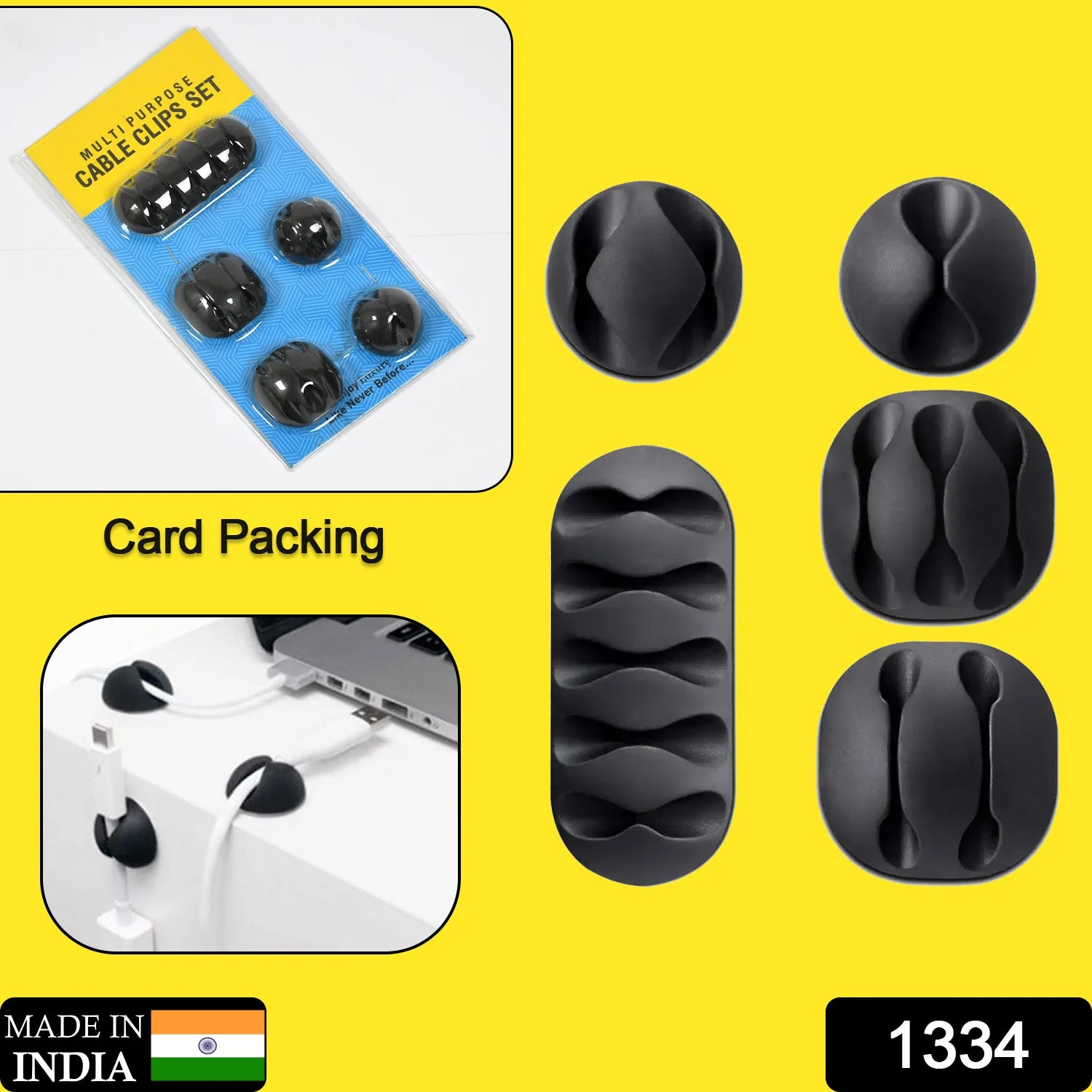 Multipurpose Desk Cable Organizer – Keep Your Workspace Neat & Tangle-Free - Image 3