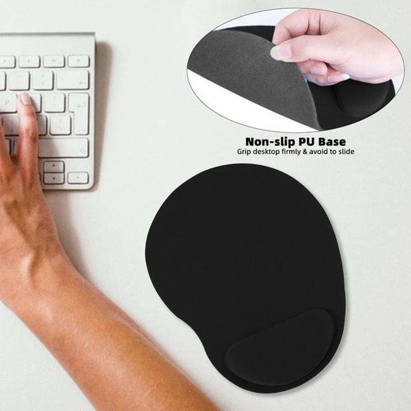 Ergonomic Wrist Support Mouse Pad – For Comfortable Computer & Laptop Use - Image 4