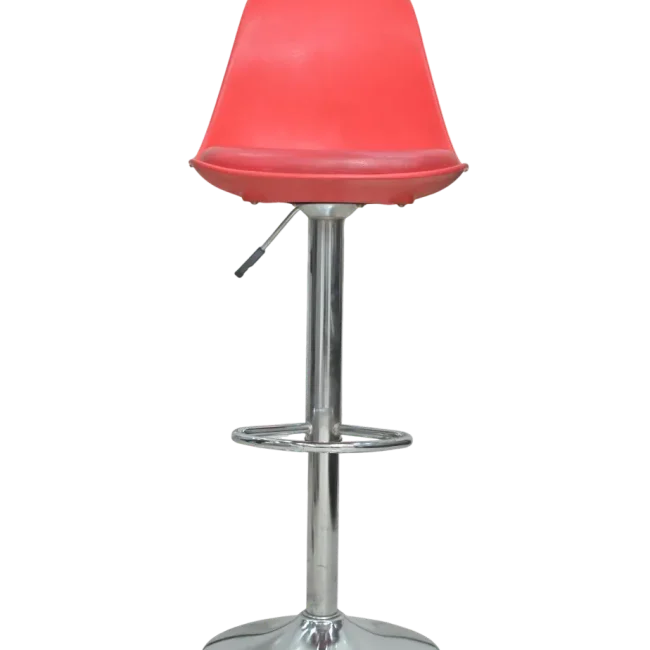 OffheMan RAPID BAR STOOL Low Back Bar Stool -  Red