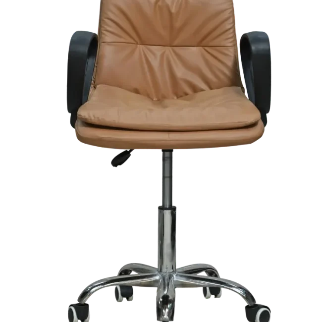 OffheMan SMALL CHAIR Low Back Ergonomic Office Chair -  Brown