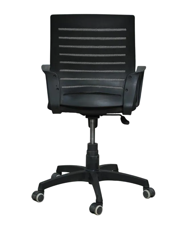 OffheMan BOOM Mid Back Ergonomic Office Chair -  Black