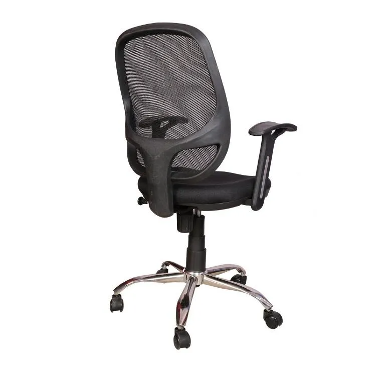 OffheMan 802 Low Back Ergonomic Office Chair -  Black