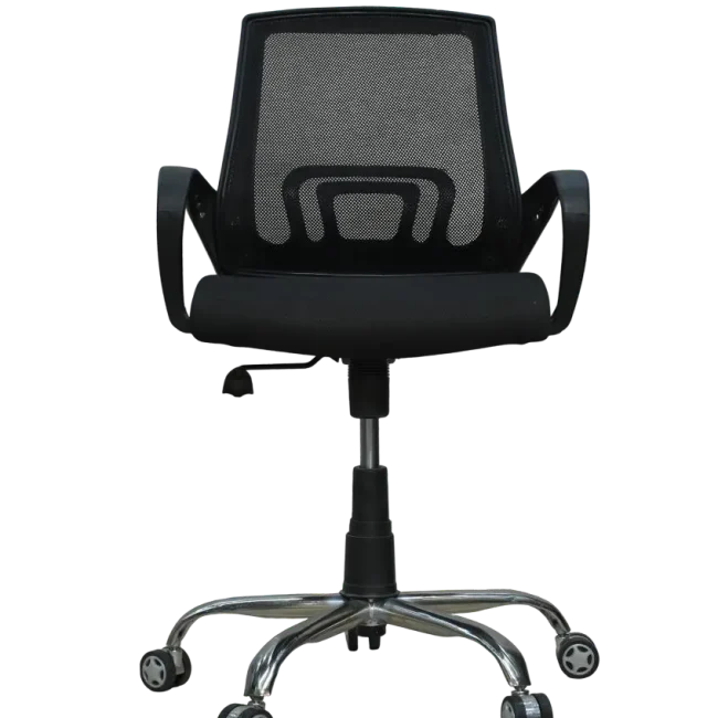 OffheMan 900 Mid Back Ergonomic Office Chair -  Black