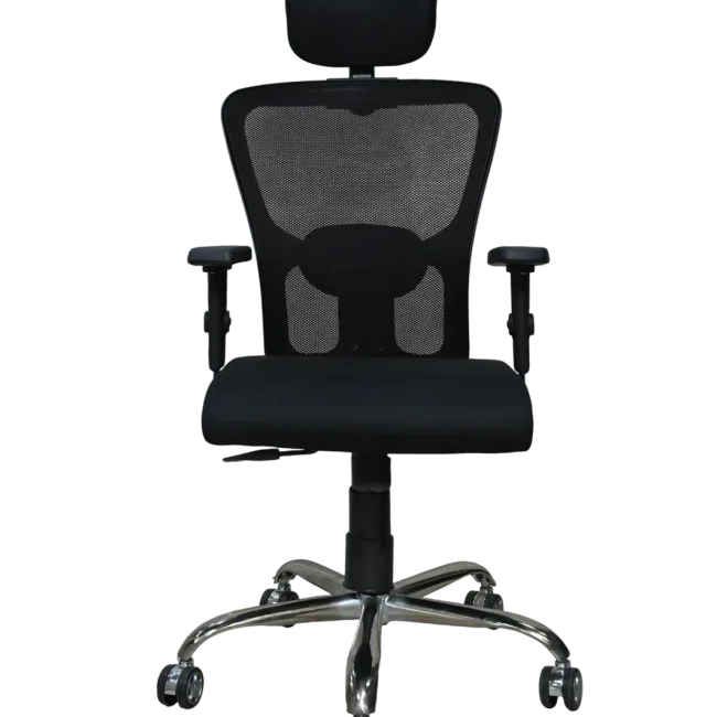 OffheMan JAZZ HI High Back Ergonomic Office Chair -  Black