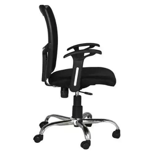 OffheMan BRAVO LOW Low Back Ergonomic Office Chair -  Black