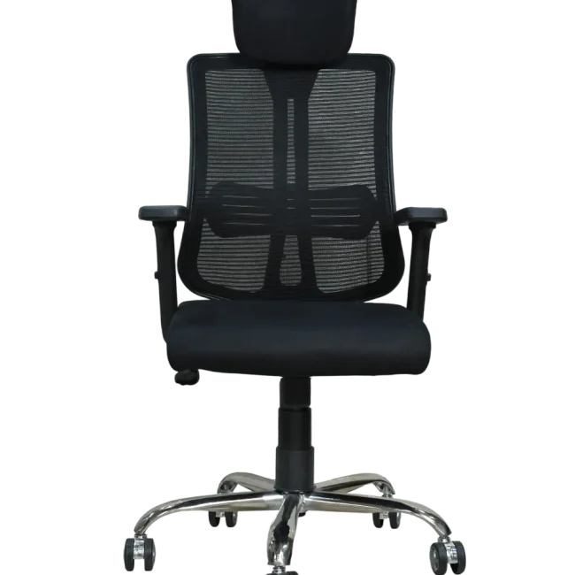 OffheMan WAVE HI High Back Ergonomic Office Chair -  Black