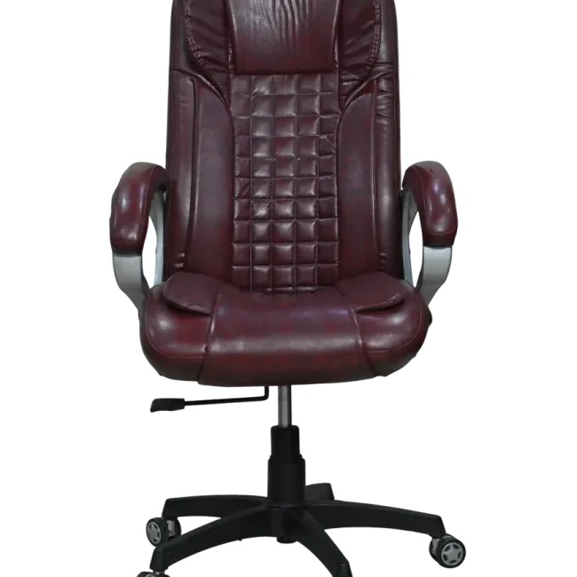 OffheMan REGENT High Back Boss Chair -  Brown